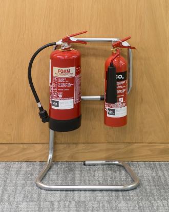 Photo of a fire extinguisher 
